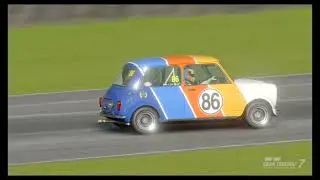 GT7 Mini Cooper hotlap at Goodwood Circuit