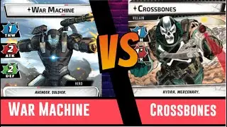 Marvel Champions | War Machine | Vs Crossbones | True Solo | Justice | Deck Testing | Marvel