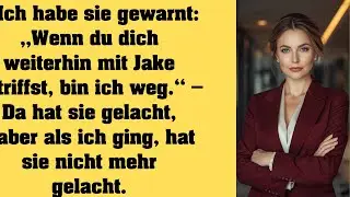 Ich warnte sie: „Wenn du Jake weiter siehst, bin ich weg.“ Sie lachte – später nicht mehr