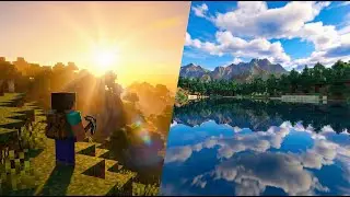 Minecraft Live survival : Playing Minecraft Survival With The Most Realistic Graphics 🍂⛩️🌃