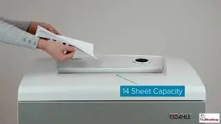 Dahle CleanTec 51572 Level P-5 Cross-Cut Department Shredder