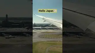 ANA safe landing!🛬 Hello Japan! #viral #trending