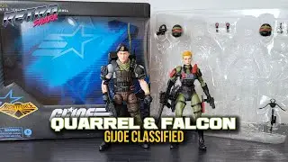 Underrated GIJOE Classified Figures! Nightforce Quarrel & Falcon 2 Pack Review - RetroShArK