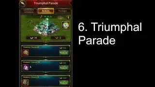 Triumphal Parade - Evony the King's Return