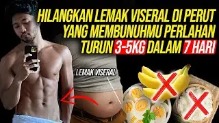 CARA TERCEPAT HILANGKAN LEMAK VISERAL PERUT BUNCIT DALAM 30 HARI TURUN 5-10KG (DIJAMIN BERHASIL)
