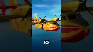 CL415 Fire Fighter Plane 🔥 🌊💦