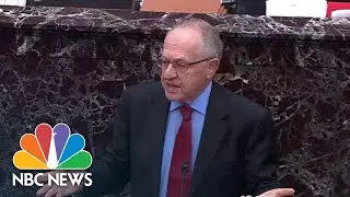 Alan Dershowitz Argues That A Quid Pro Quo 'In The Public Interest' Is Not Impeachable | NBC News