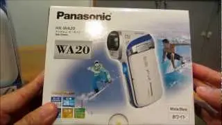 Распаковка Panasonic HX-WA20 .mp4