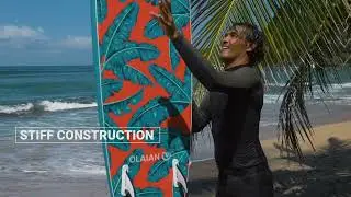 Foam surfboard 500 7'8