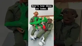 Don&rsquo;t try this at home! #claymation #animation #funny