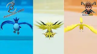 Como CAPTURAR sozinho as AVES LEND&Aacute;RIAS(Articuno, Zapdos, Moltres) no POKEMON MMO 3D!!!