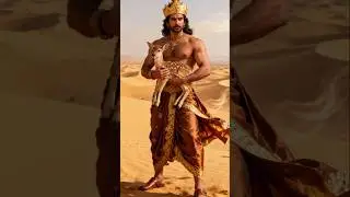 &ldquo;Deer Left Alone by Proud King in Desert Finds Mango 🥭#shorts #ytshorts