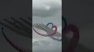 Red Arrows Tornado at Cosford Airshow 2025