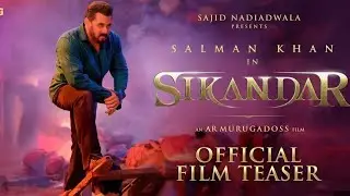 Sikandar : Official Trailer | Salman Khan | Sajid Nadiadwala | AR Murgadas | Sikandar Trailer | 2025