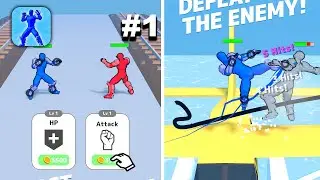 Draw Action: Freestyle Fight - Hyper Hybrid Casual - Gameplay Walkthrough (iOS & Android)