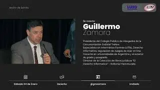 DR. GUILLERMO ZAMORA | Ancho de banda | LU20 | 04.01.25