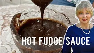 Best HomeMade HOT FUDGE Recipe From Scratch!