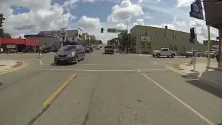 Driving through Ely Mn