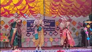 Annual day celebration for government girl senior secondary school 🏫🎒 #raim walk #school #government