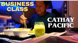 CATHAY PACIFIC BUSINESS CLASS [HongKong-Tokyo]