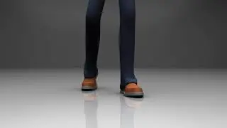 Proud Walk - Maya Animation