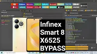 Infinex Smart 8 X6525 Reset and FRP bypass By Unlock Tool 100% Working✅