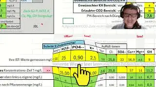 Einführung Online-Düngerechner, Flaschenvergleichstest