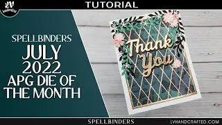 Spellbinders APG Die of the Month | July 2022