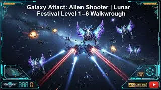 Galaxy Attack: Alien Shooter | Lunar Festival Level 1-6 Walkthrough