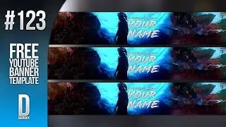 Revelations YouTube Banner Template 123 - Free Photoshop Download