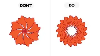 Tips - How to make Flower in Adobe Illustrator