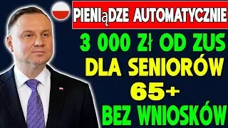 ZUS PRZYZNIE 3,000 zł DLA SENIOR&Oacute;W 65+! Bez Wniosk&oacute;w i Formalności &mdash; Sprawdź Jak Otrzymać!