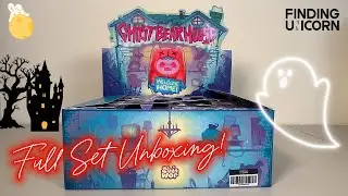 【FINDING UNICORN】SHINWOO Baby Ghost Bear 👻 🧸 GHOST BEAR HOUSE 🏠🧼📺 BLIND BOX FULL SET UNBOXING!!!