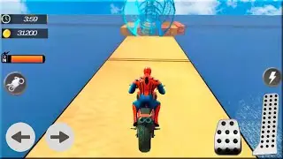 Tricky Bike Trail Stunts: Ultimate Stunt Bike Racing Android Gameplay