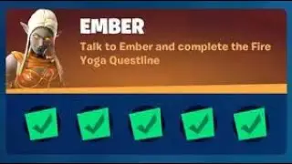 Fortnite 'Ember' Challenges - How to Complete the Fire Yoga Questline