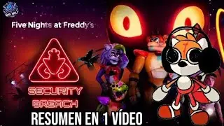 #fnaf JK 9112 Aqu&iacute; veremos la historia sobre five nights at Freddy's #SECRITY BREACH RESUMENEN1V&iacute;DEO
