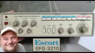 ESCORT EFG-3210 Sweep Function Generator 0.2Hz to 2MHz repair