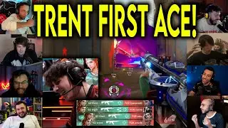 Valorant Streamers Reacts To G2 Trent CRAZY FIRST ACE Against FURIA In VCT