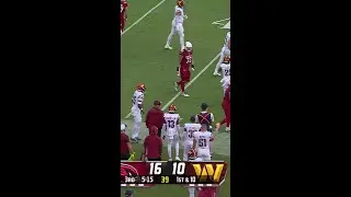 James Conner rushes for a 12-yard Gain vs. Washington Commanders