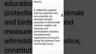 42nd amendment act, 1976 || Mini constitution || Indian constitution