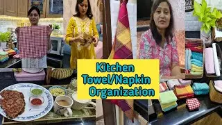 Kitchen Towel/Napkin ideas & Organization,Healthy recipes,Anvesha's Creativity