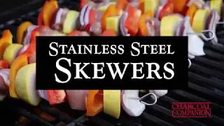Stainless Steel Skewers - Set of 6