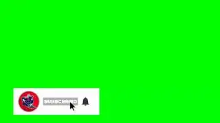 Subscribe And Notification Greenscreen (Free Template With Download!)
