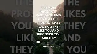 Building Trust -  Brian Tracy