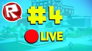 🔴ROBLOX LIVE STREAM #4 (JASEWOOF)