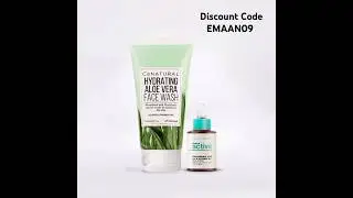 Discount code EMAAN09 to get 20% off on Conatural products #conatural #skincareproducts