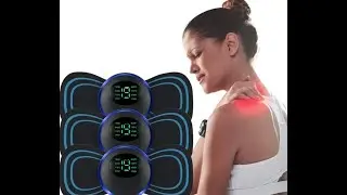 Portable Pain Relief Electric EMS Neck Massager