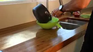 Strainer Bowl, Caveman Factory, designer Ryann Aoukar