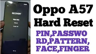 How to Hard Reset Oppo A57 2022 || Forget Lock Oppo A57 2022 || CPH2387 Pattern Lock Reset