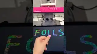 How to use foil vinyl - coming soon (live) on our channel 😍✨ #FoilVinyls